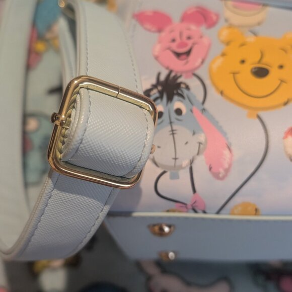 Loungefly Disney Winnie the Pooh and Friends Crossbody Bag Purse Balloon - Picture 5 of 16